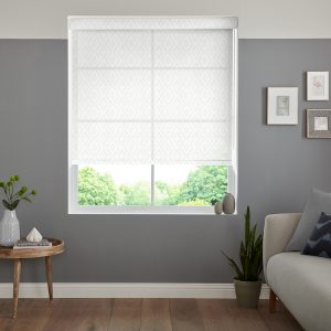Vegas White Roller Blind