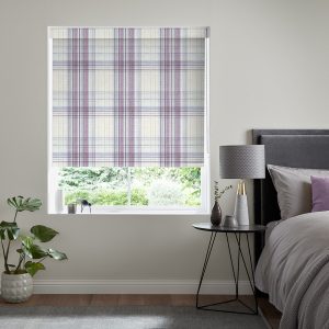 Rhian Mulberry Roller Blind