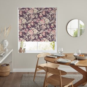 Evie Blackberry Roller Blind