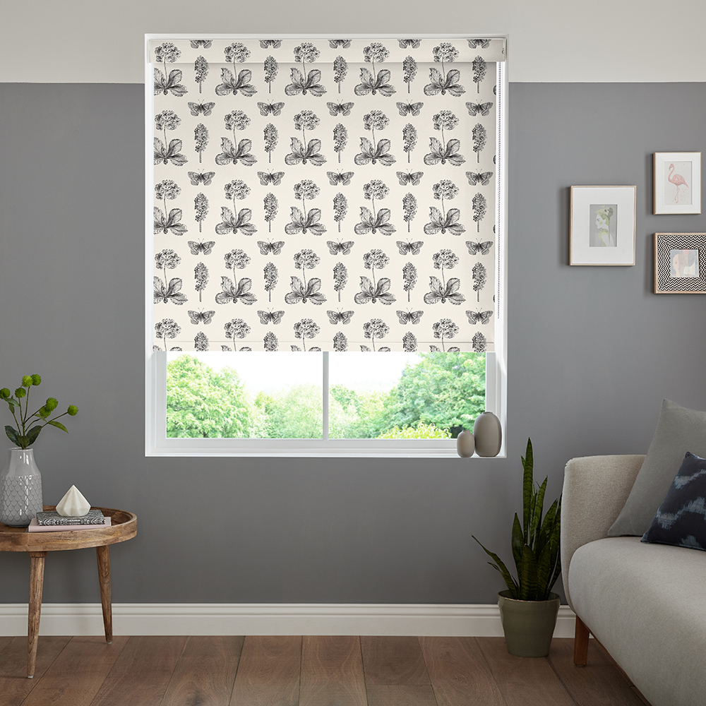 Ava Black Roller Blind Ava Black Roller Blind