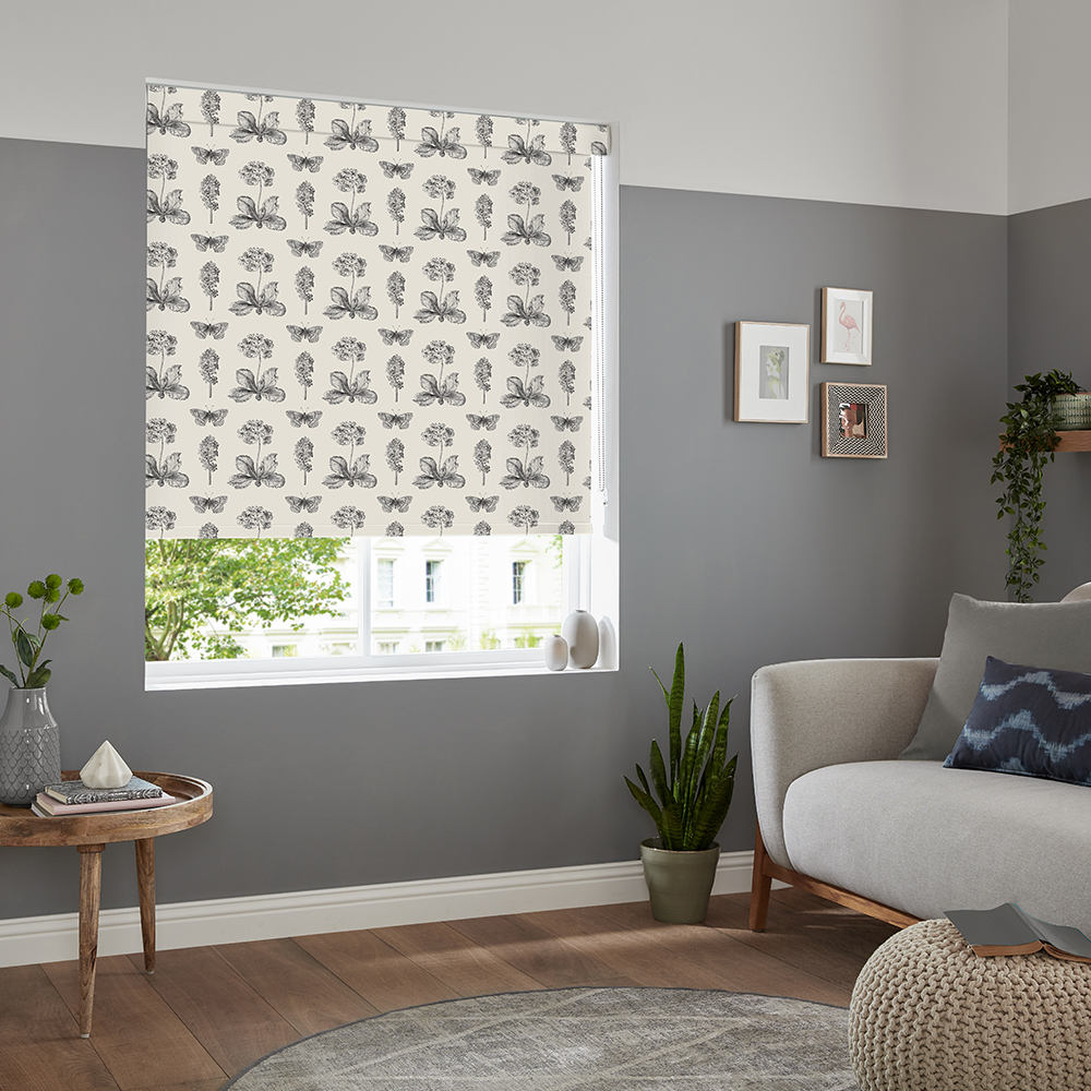Ava Black Roller Blind Ava Black Roller Blind