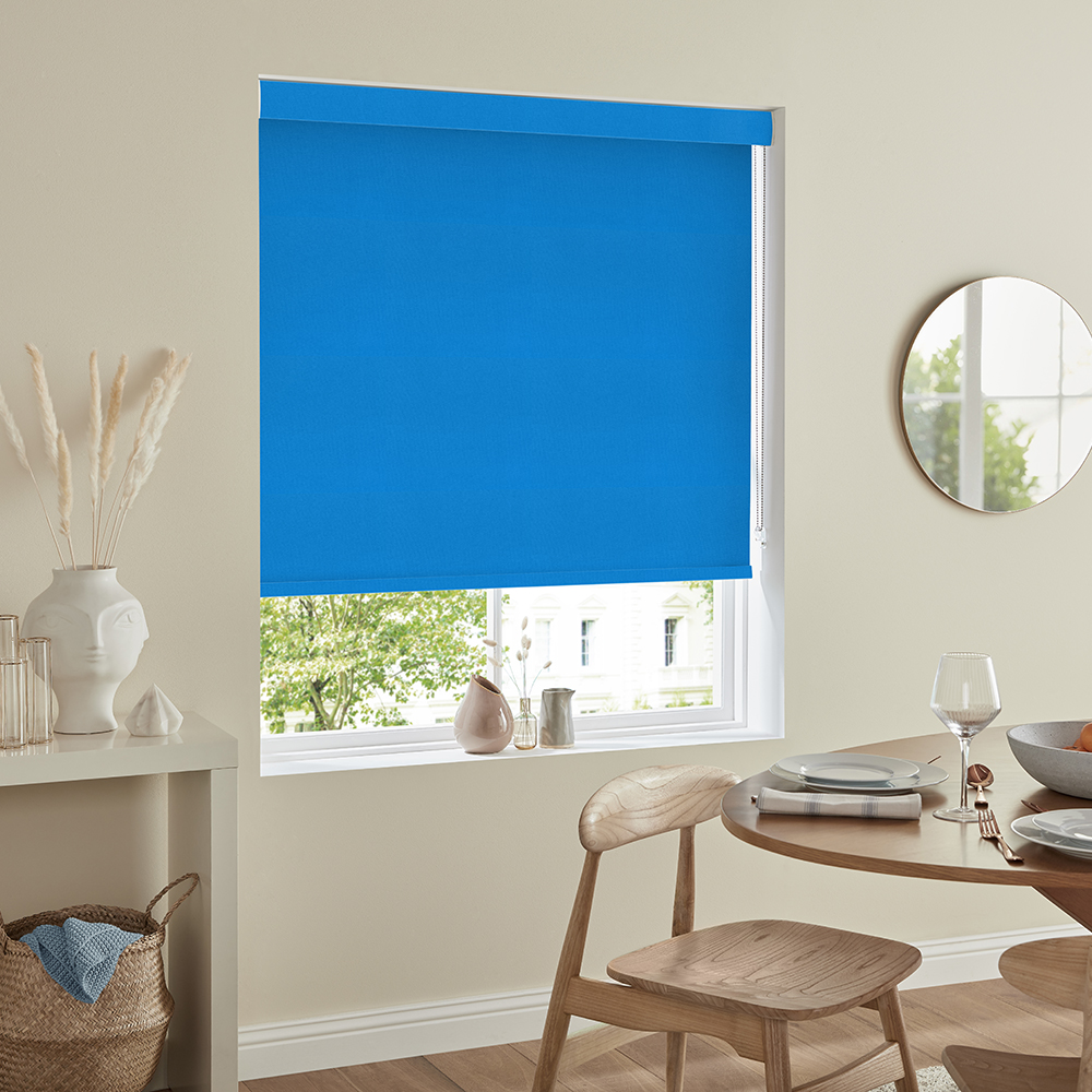 Mercury Cyan Roller Blind Mercury Cyan Roller Blind