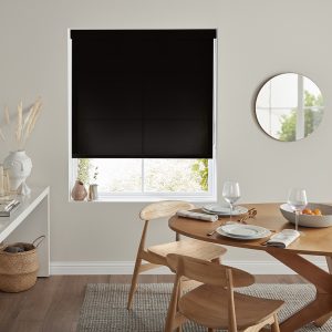 Neptune Black Roller Blind