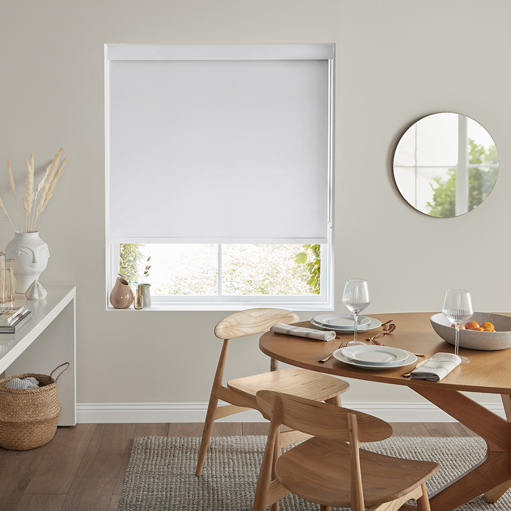 Mercury White Roller Blind Mercury White Roller Blind