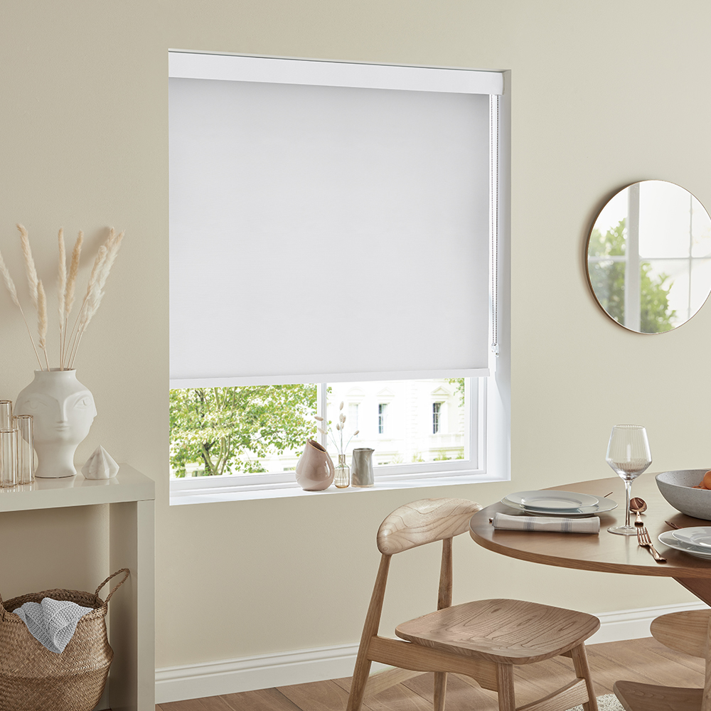 Mercury White Roller Blind Mercury White Roller Blind