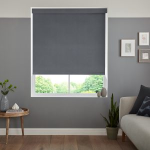 Mercury Charcoal Roller Blind