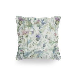 Cirsiun Damson Linen Cushion