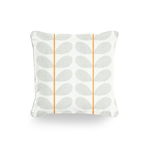 Two Colour Stem Warm Grey Cushion Cover