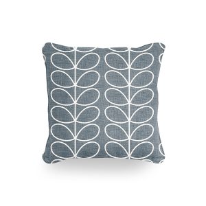 Linear Stem Cool Grey Cushion Cover
