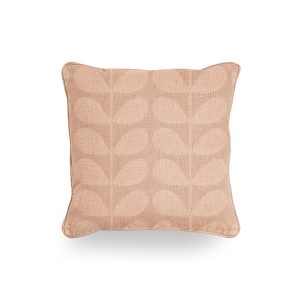 Jacquard Stem Tea Rose Cushion Cover