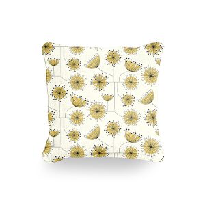 Dandelion Mobile Sunflower Yellow Cushion Cover