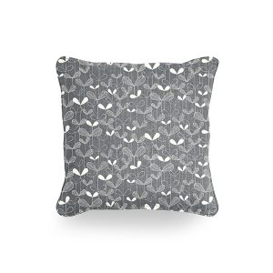 Saplings Graphite Cushion Cover