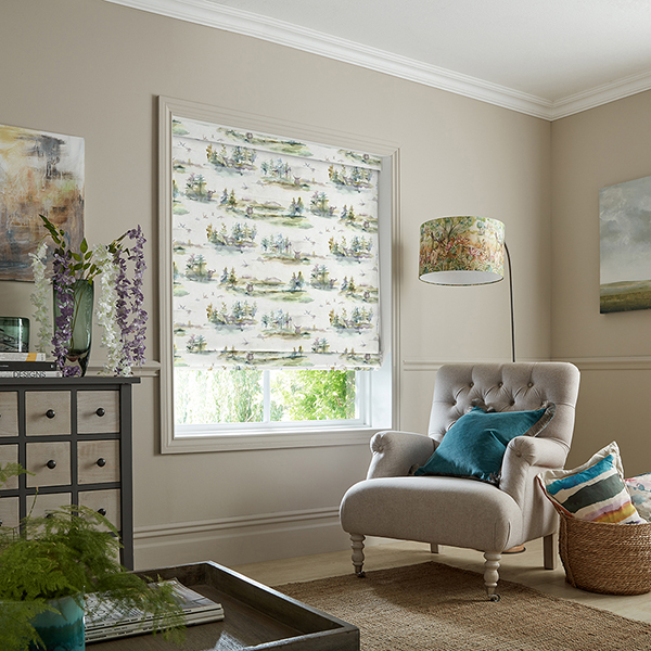 Caledonian Forest Topaz Roman Blind Caledonian Forest Topaz Roman Blind