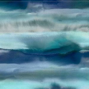 Fjord Cobalt Curtain