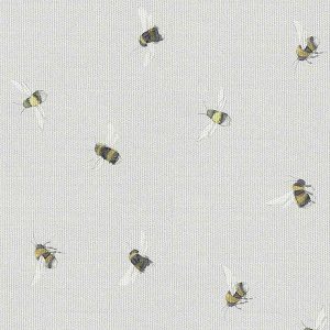 Busy Bee Linen Roman Blind