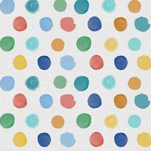 Dotty Primary Roman Blind