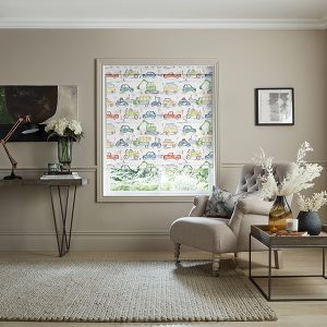 Traffic Jam Primary Roller Blind