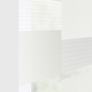 Nile Ivory Fifty50 Blinds