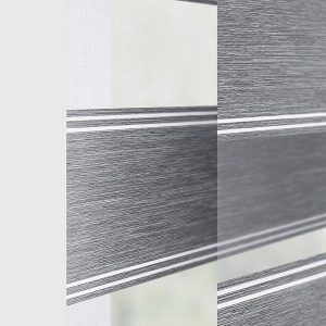 Amur Charcoal Fifty50 Blinds