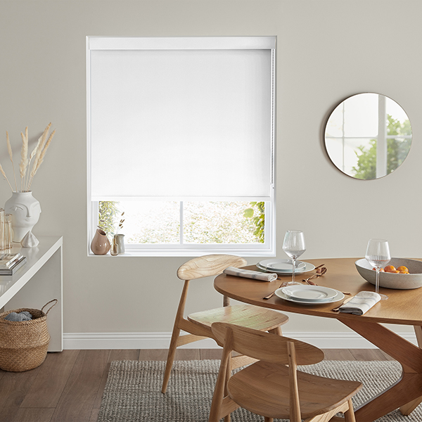 Shipley White Roller Blind Shipley White Roller Blind