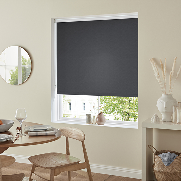 Shipley Dark Grey Roller Blind Shipley Dark Grey Roller Blind